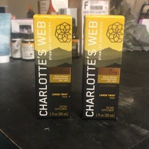 New-Charlotte’s Web Hemp Extract 7mg Dropper Lemon